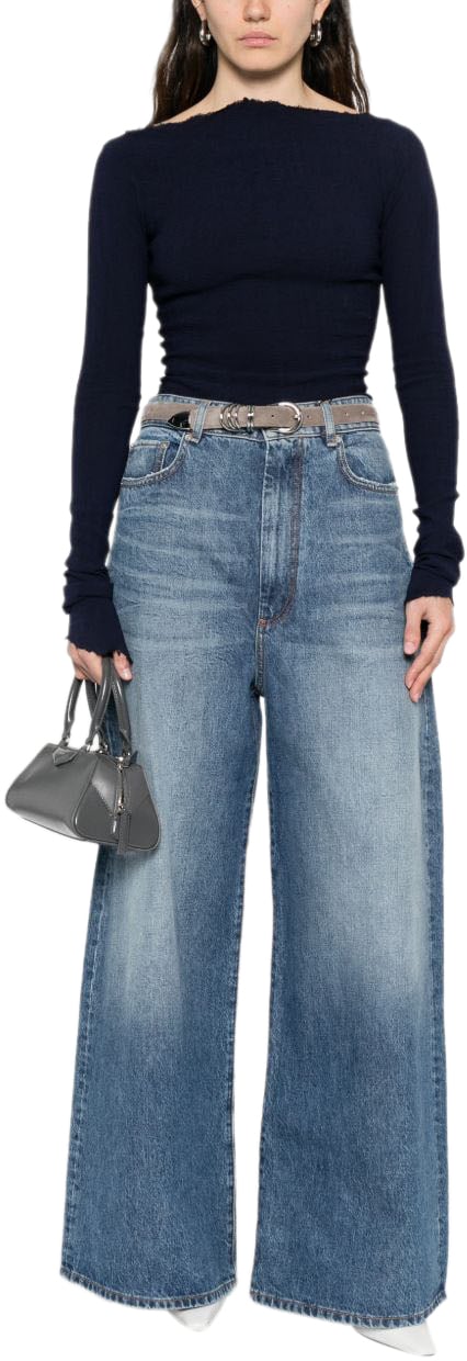 Sportmax Jeans Blue Blauw