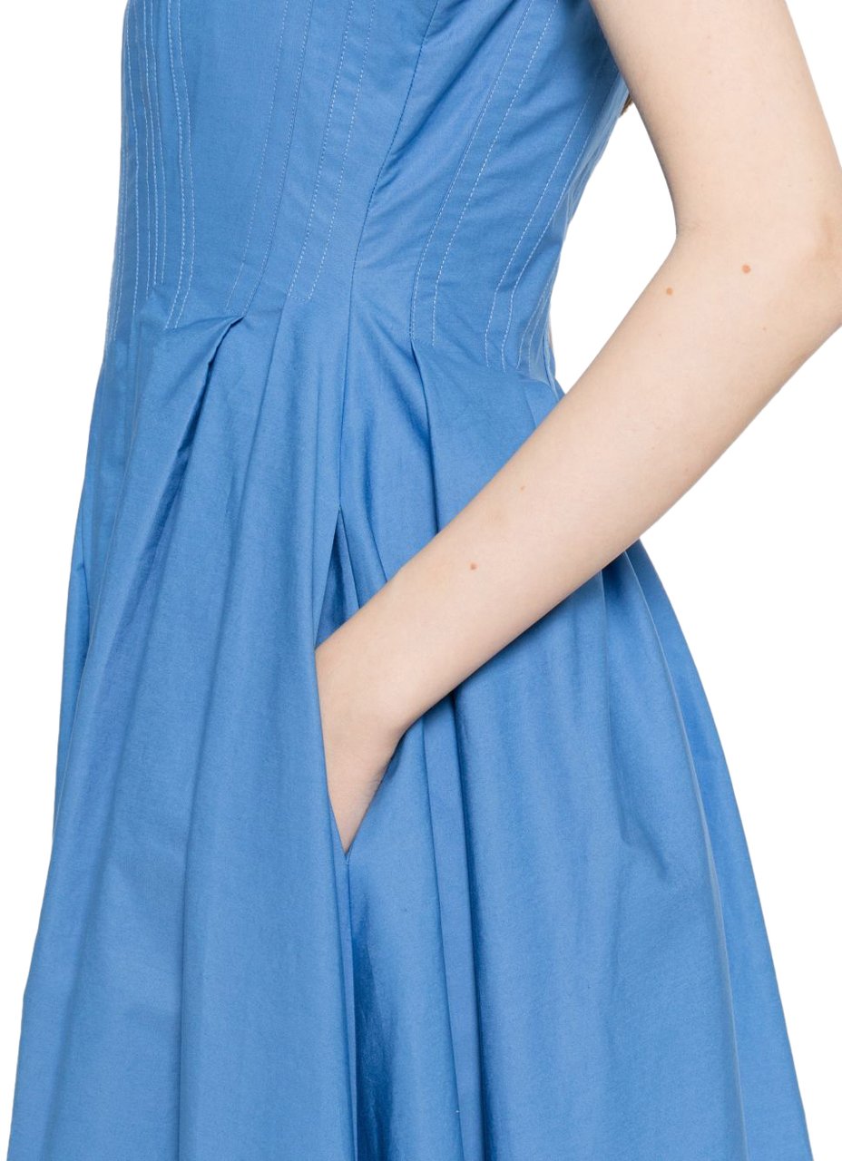 Sportmax Dresses Blue Blauw