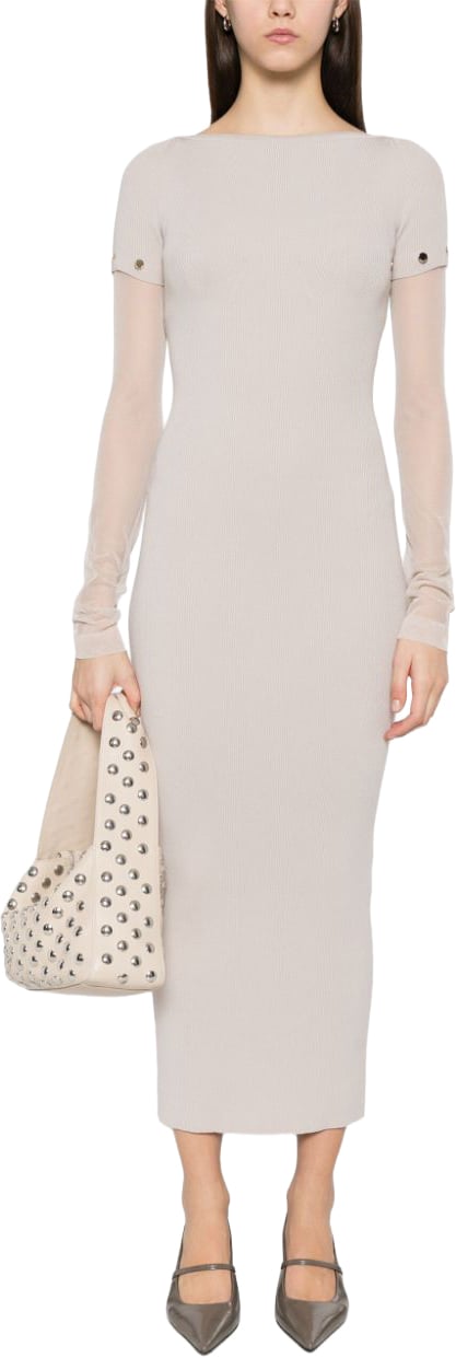 Sportmax Dresses Dove Grey Grijs