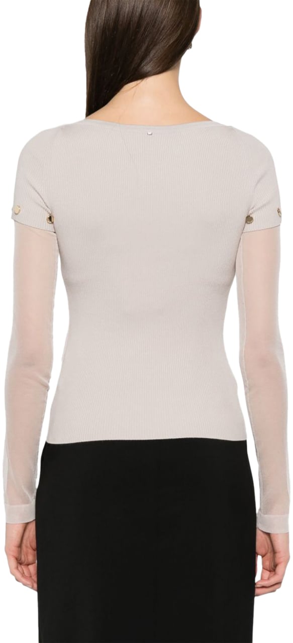 Sportmax Sweaters Dove Grey Grijs