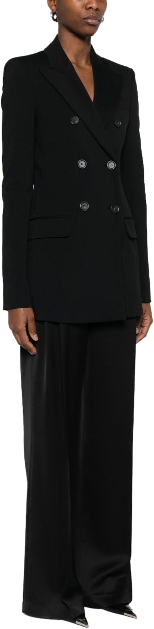 Sportmax Coats Black Zwart
