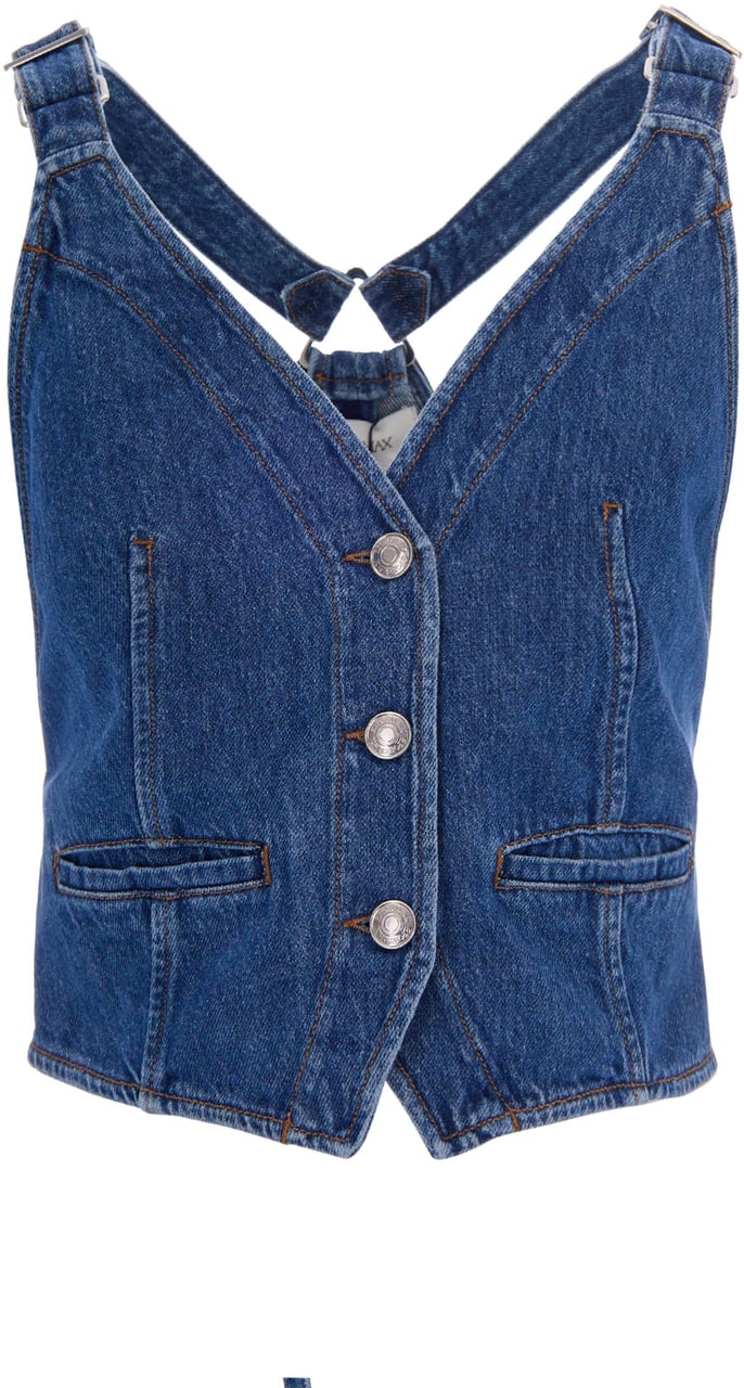 Sportmax Jackets Blu Notte Blauw