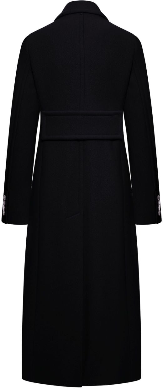 Sportmax Coats Black Zwart
