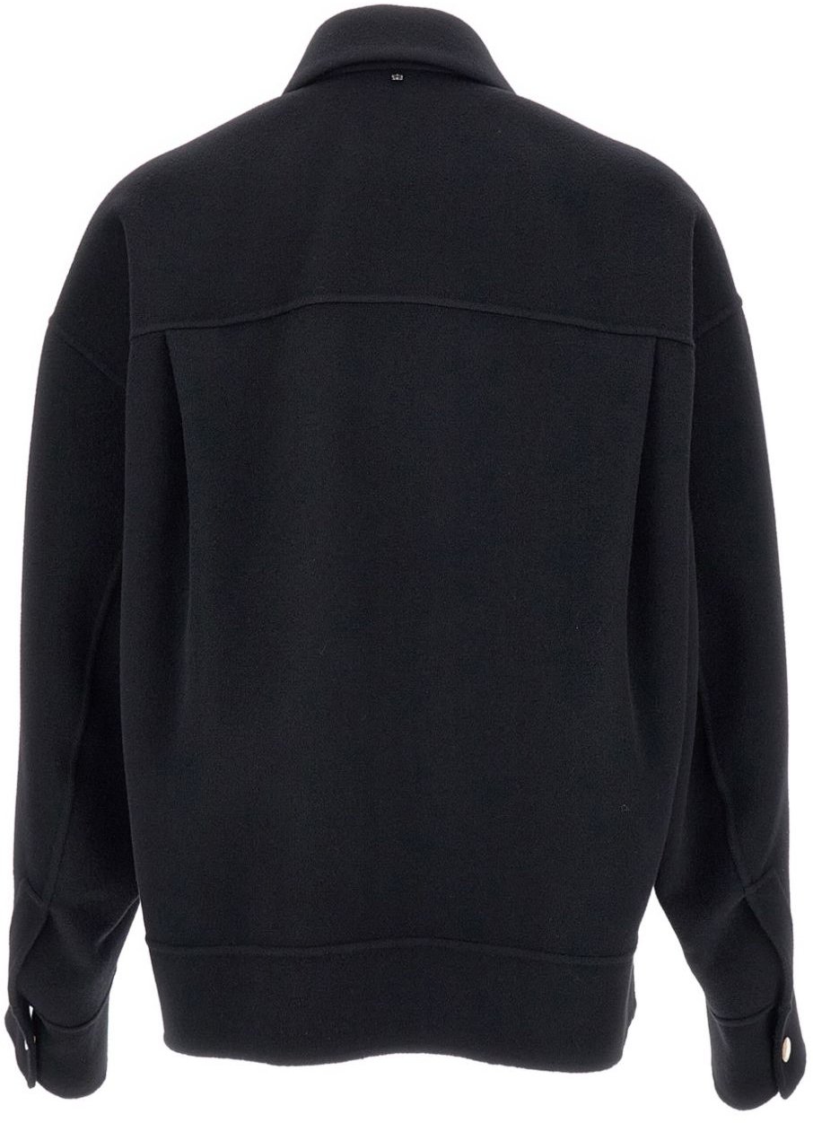Sportmax Coats Black Zwart