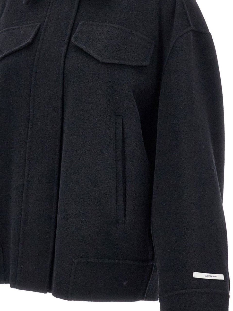 Sportmax Coats Black Zwart
