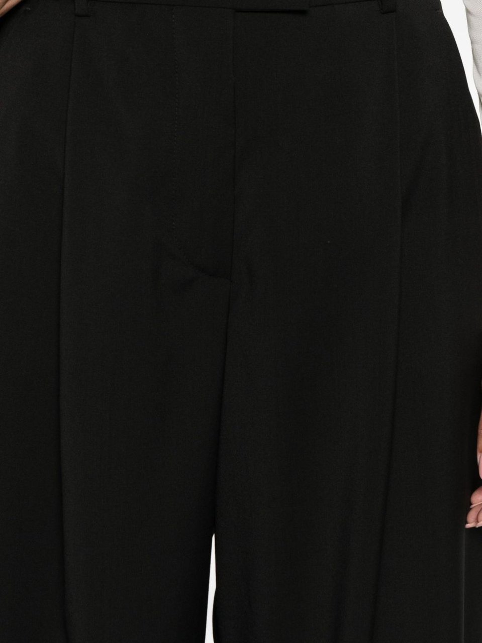 Sportmax Trousers Black Zwart