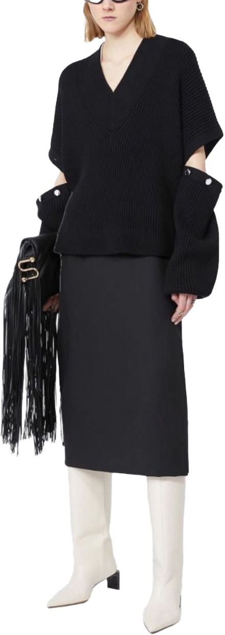 Sportmax Sweaters Black Zwart