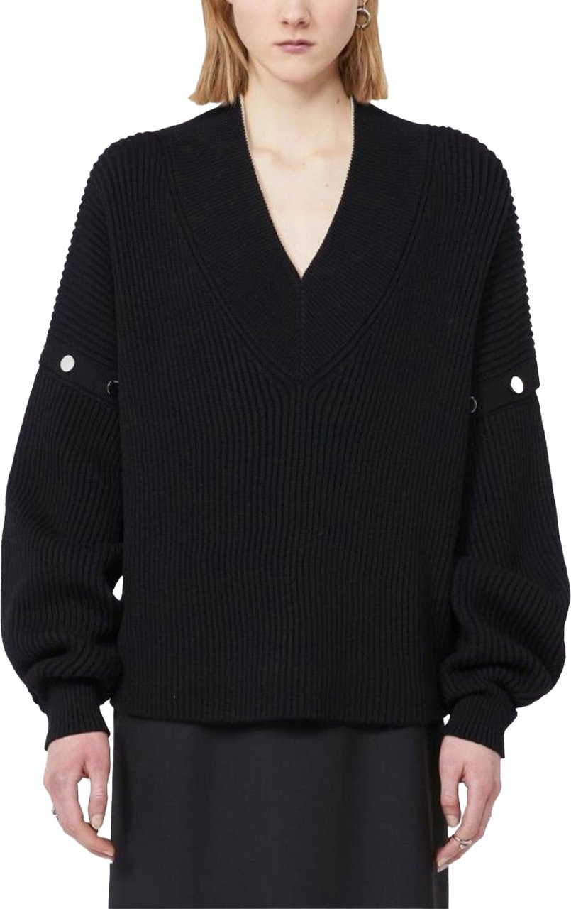Sportmax Sweaters Black Zwart