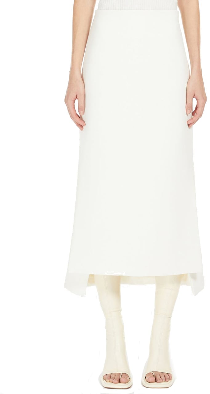 Sportmax Sportmax Adelfi Midi Skirt Wit
