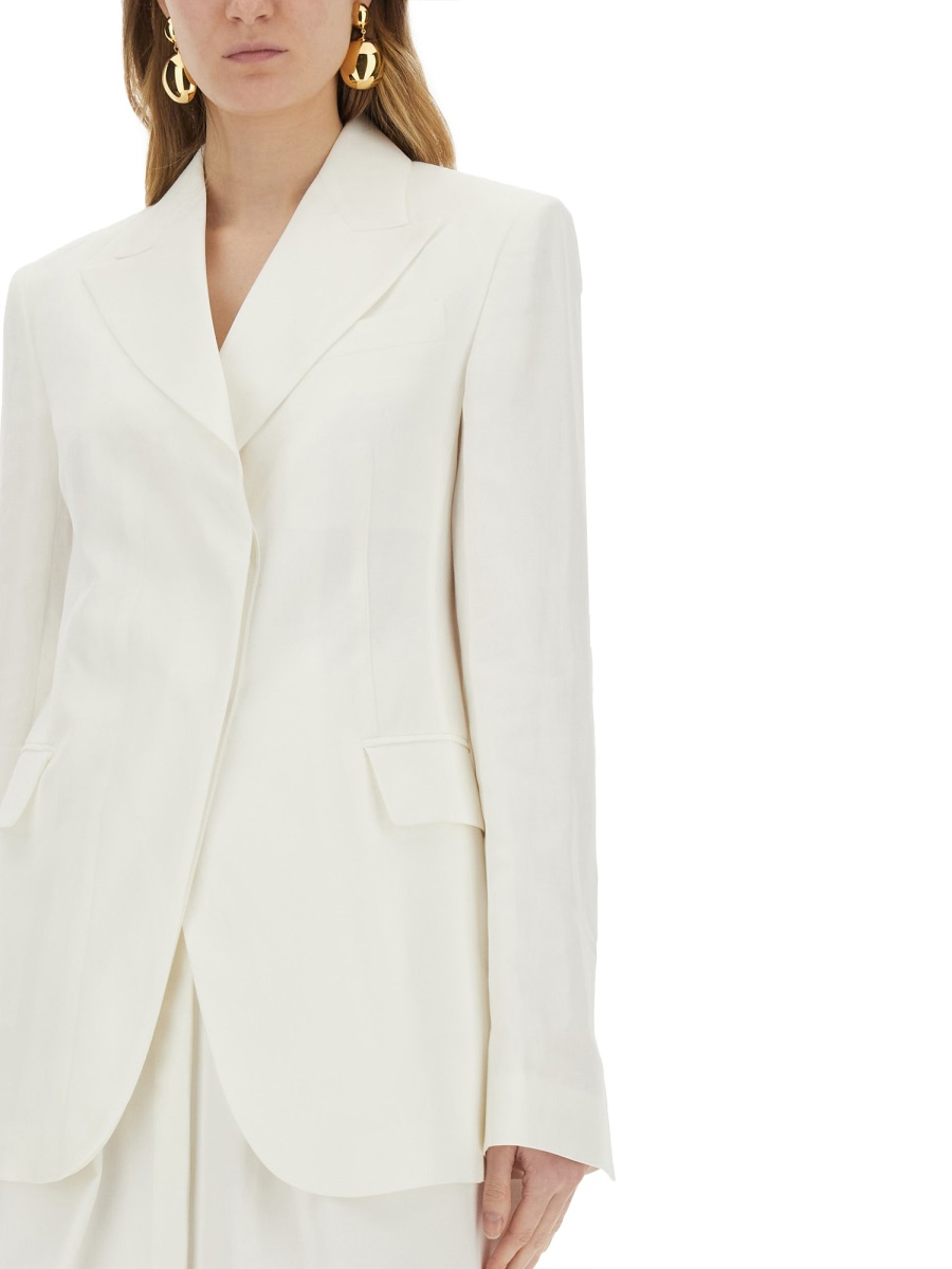 Sportmax Structured Slim Fit Jacket With Tailored Silhouette Wit