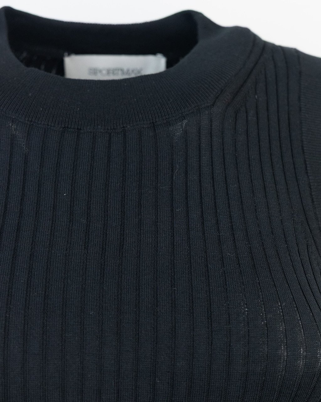 Sportmax T-Shirts And Polos Black Zwart