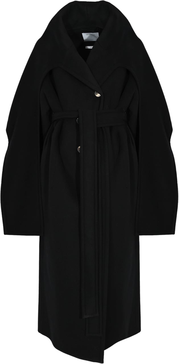Sportmax Coats Black Zwart