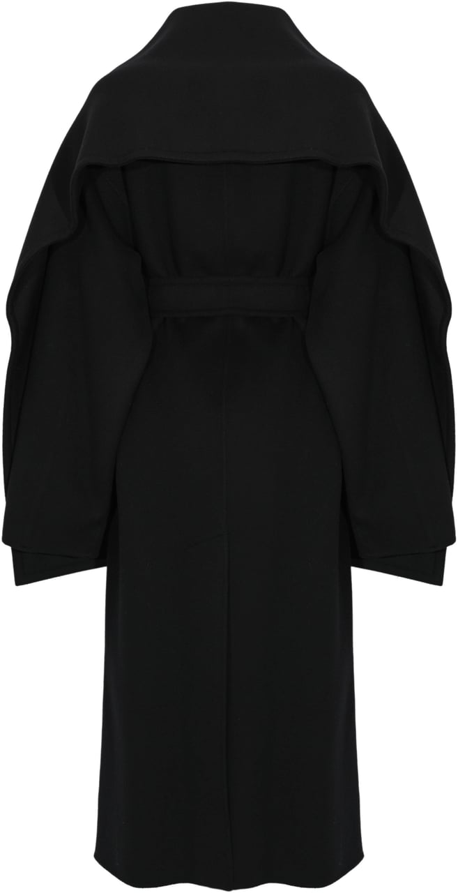 Sportmax Coats Black Zwart