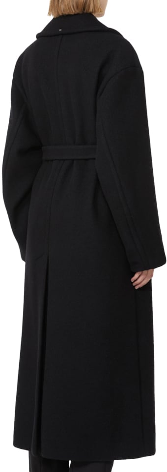 Sportmax Coats Black Zwart