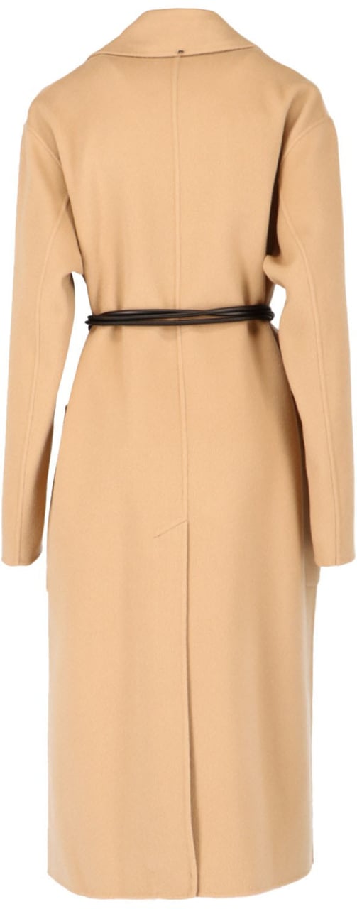 Sportmax Coats Camel Beige