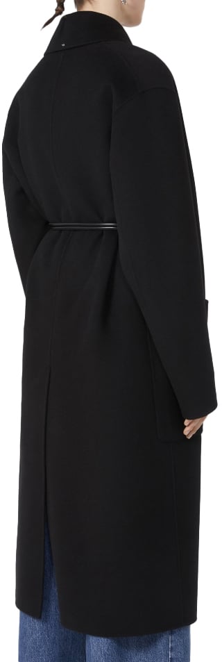 Sportmax Coats Black Zwart