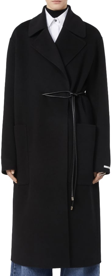 Sportmax Coats Black Zwart