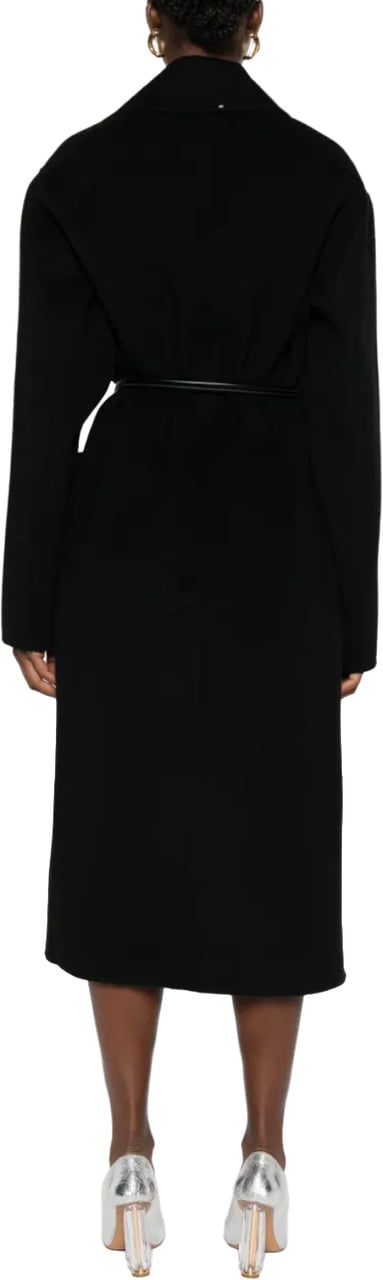 Sportmax Abate Coat Black Zwart