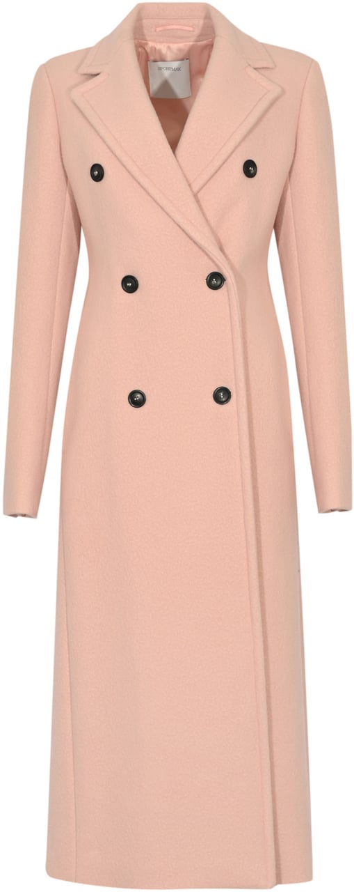 Sportmax Coats Pink Roze