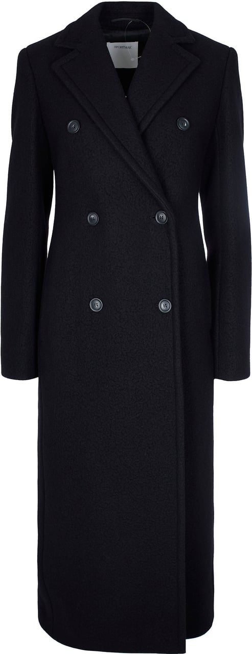 Sportmax Coats Black Zwart