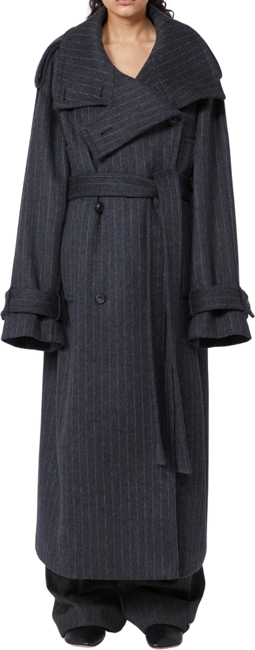 Sportmax Coats Grey Grijs