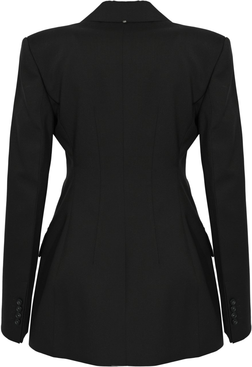 Sportmax Jackets Marrone Scuro Bruin