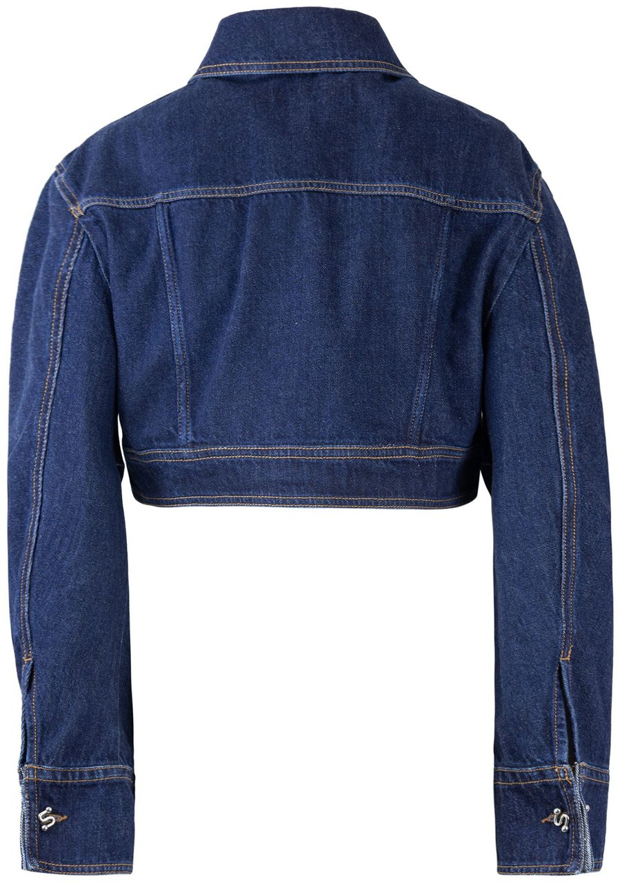 Sportmax Jackets Blue Blauw