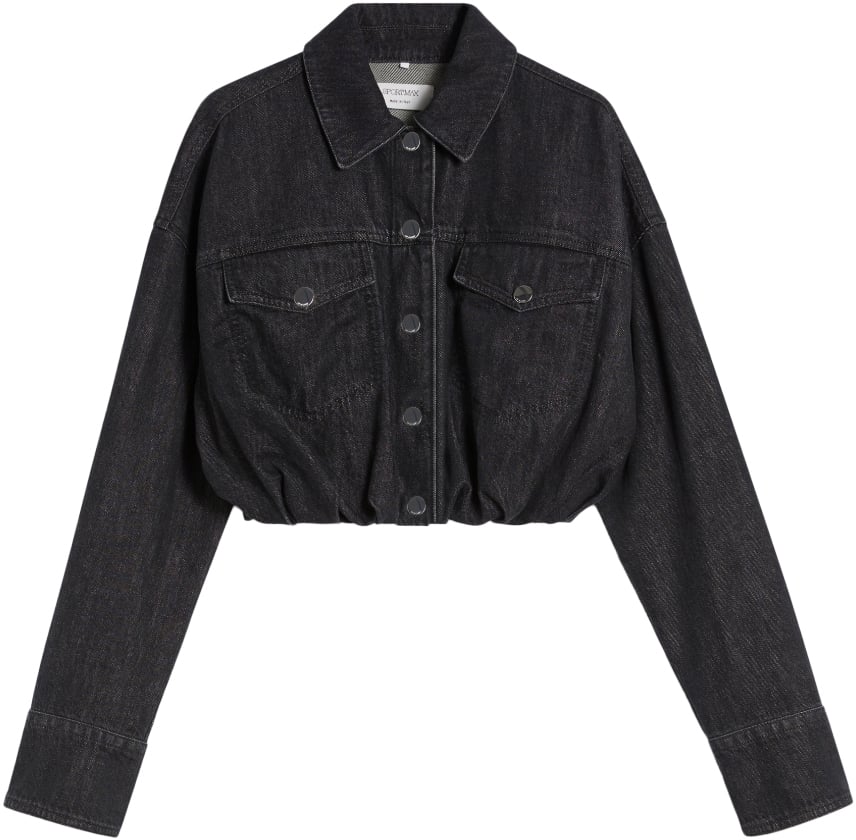 Sportmax Coats Black Zwart