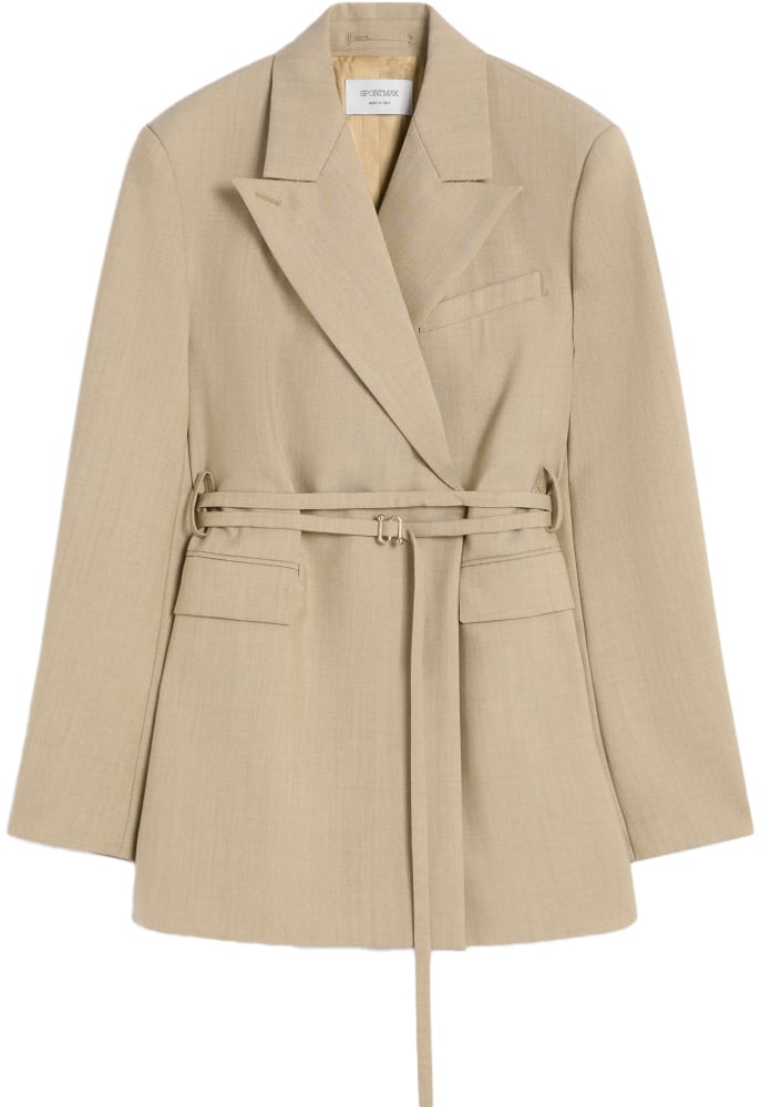 Sportmax Jackets Beige Beige