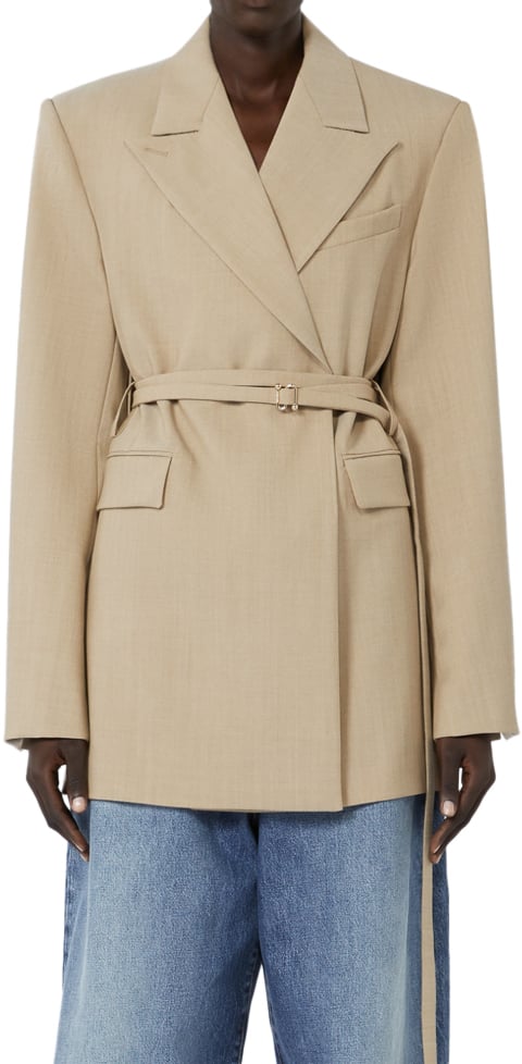 Sportmax Jackets Beige Beige