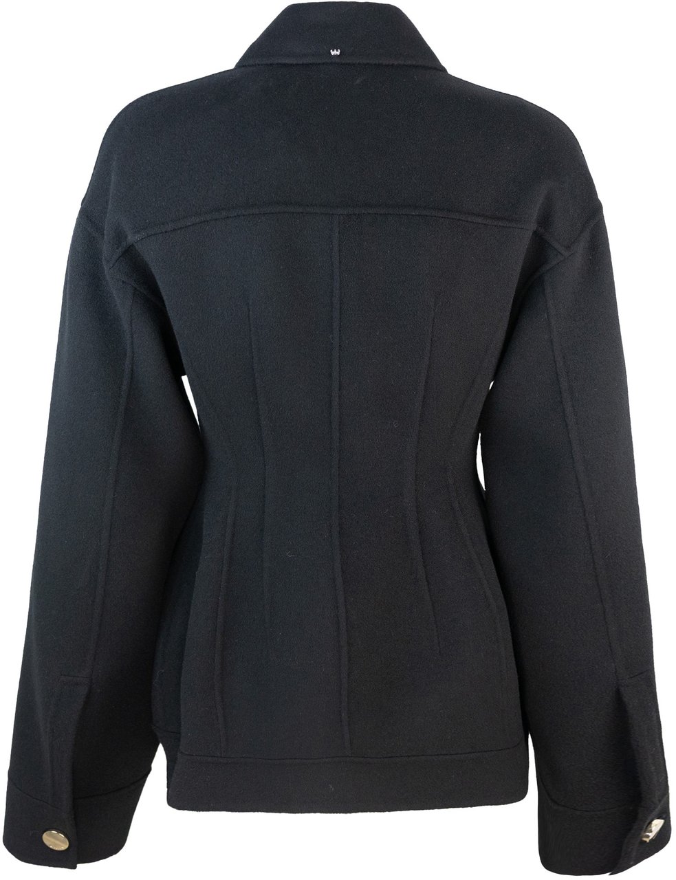 Sportmax Coats Black Zwart