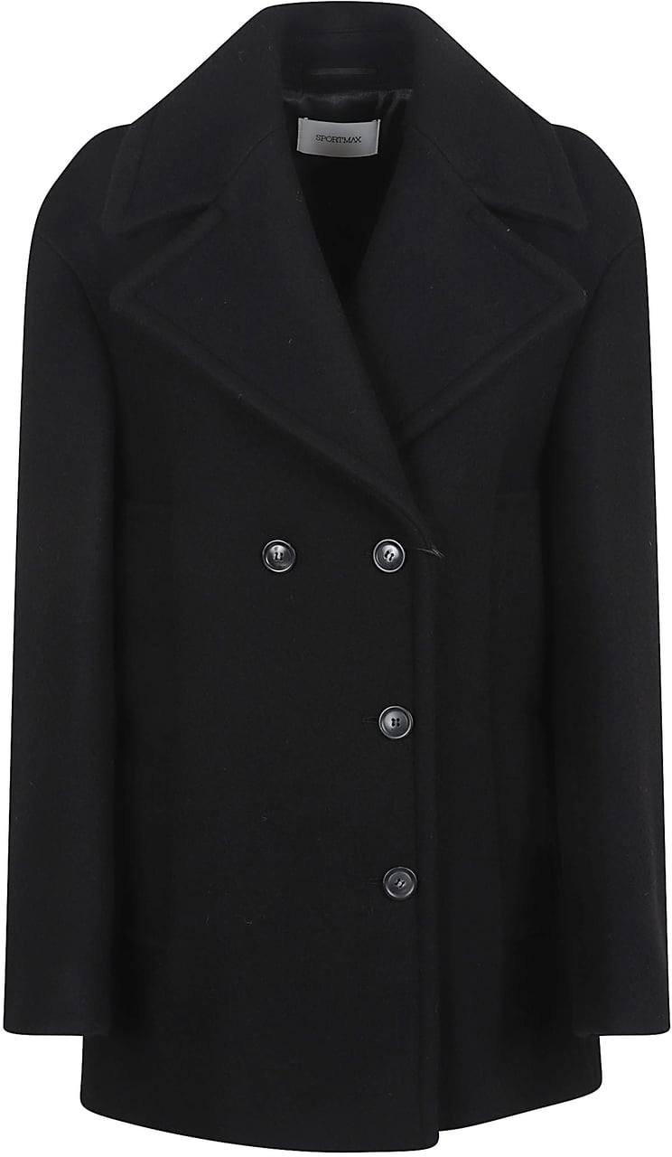 Sportmax SPORT MAXMARA TABELLA Giaccone Zwart