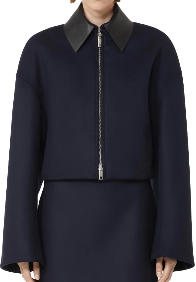 Sportmax Coats Blue Blauw