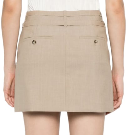 Sportmax Skirts Beige Beige