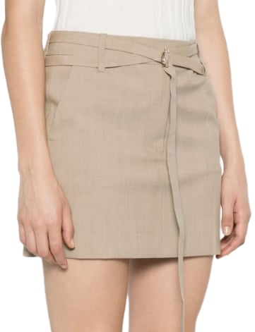 Sportmax Skirts Beige Beige