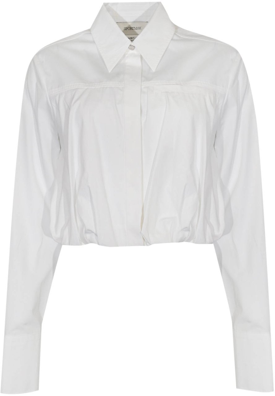 Sportmax Shirts White Wit