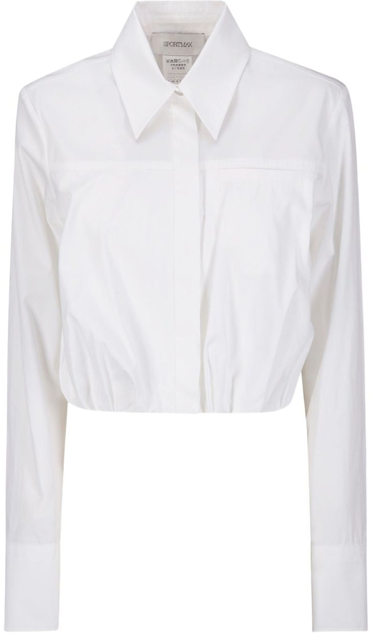Sportmax Shirts White Wit