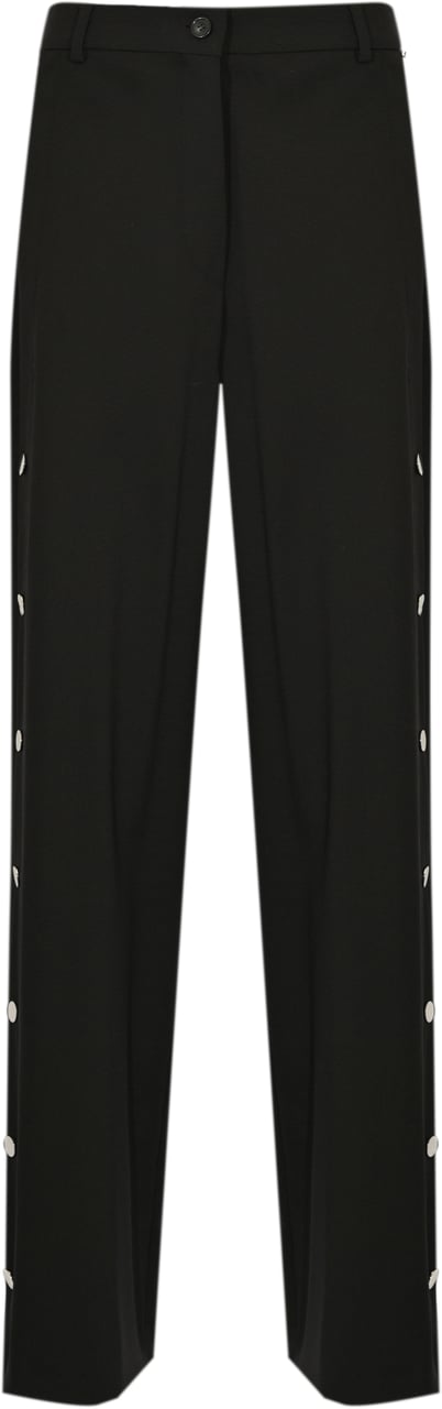 Sportmax Trousers Black Zwart