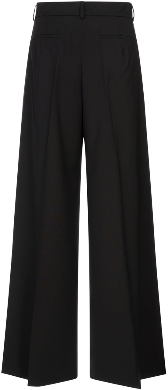 Sportmax Trousers Black Zwart