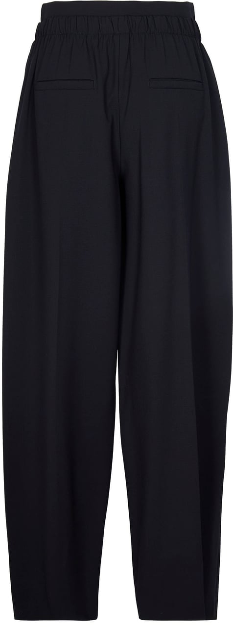 Sportmax Trousers Black Zwart
