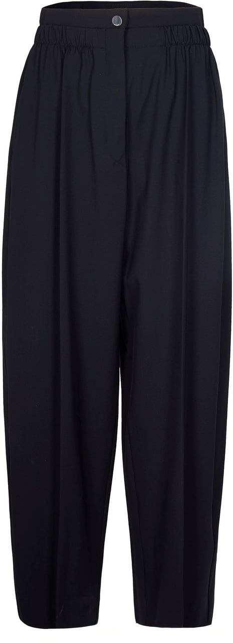 Sportmax Trousers Black Zwart