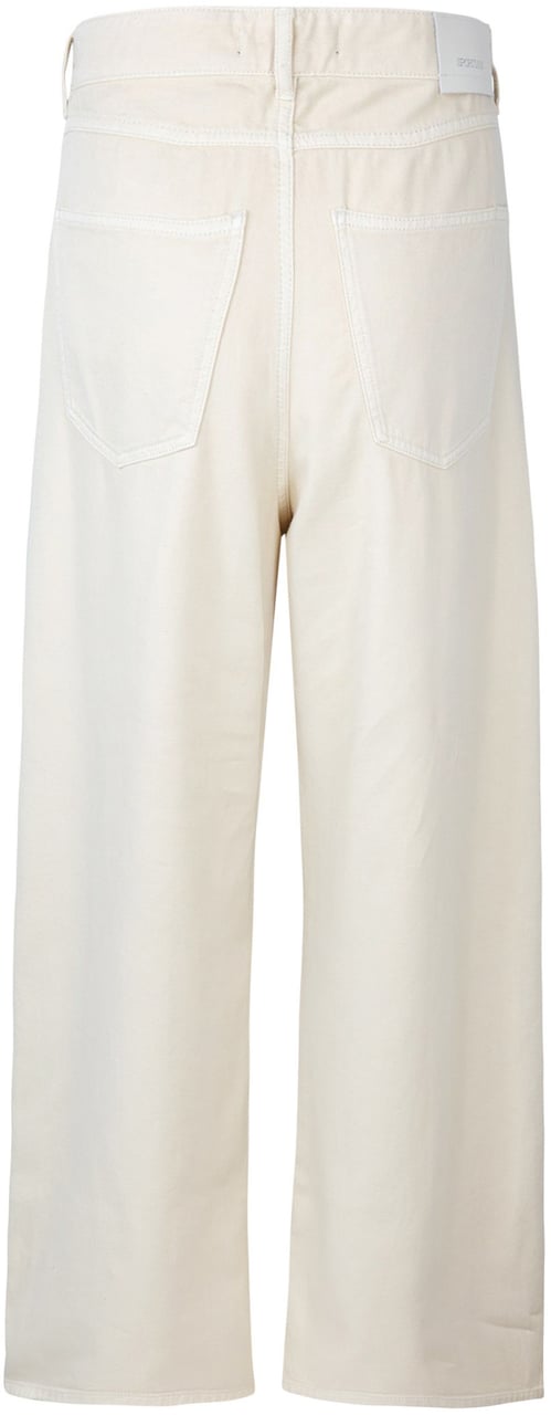 Sportmax Trousers Ivory Wit