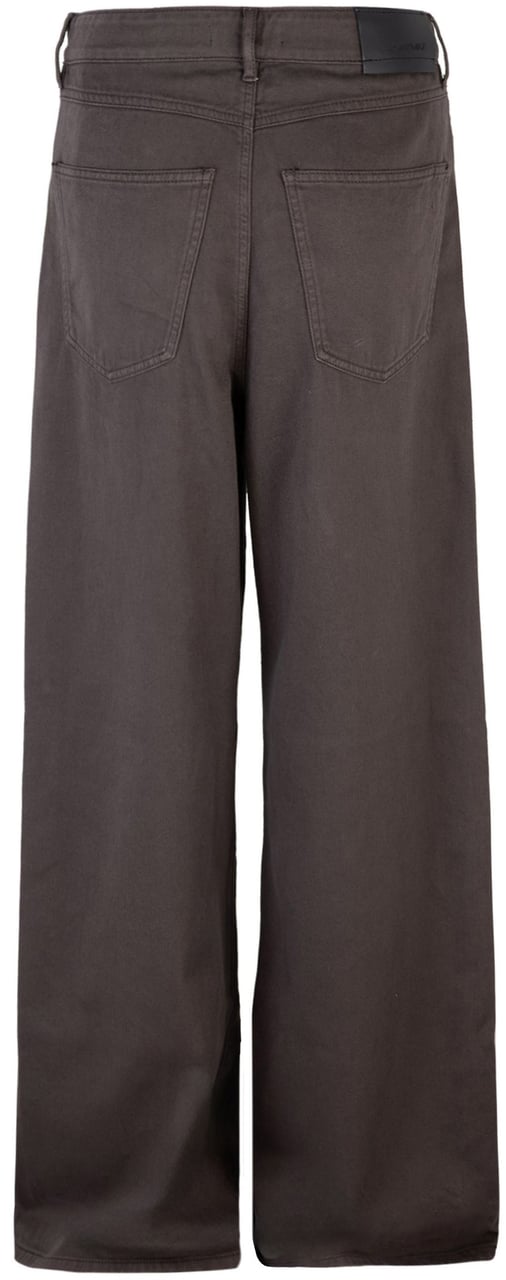 Sportmax Trousers Cioccolato Bruin
