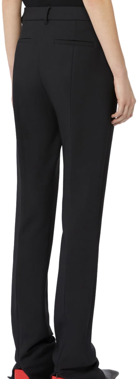 Sportmax Trousers Black Zwart