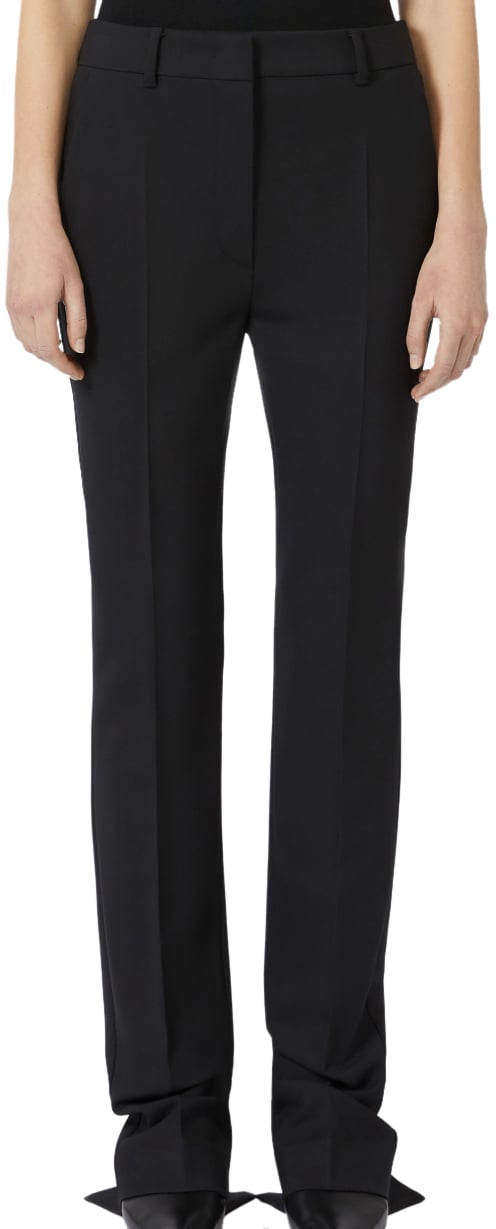 Sportmax Trousers Black Zwart