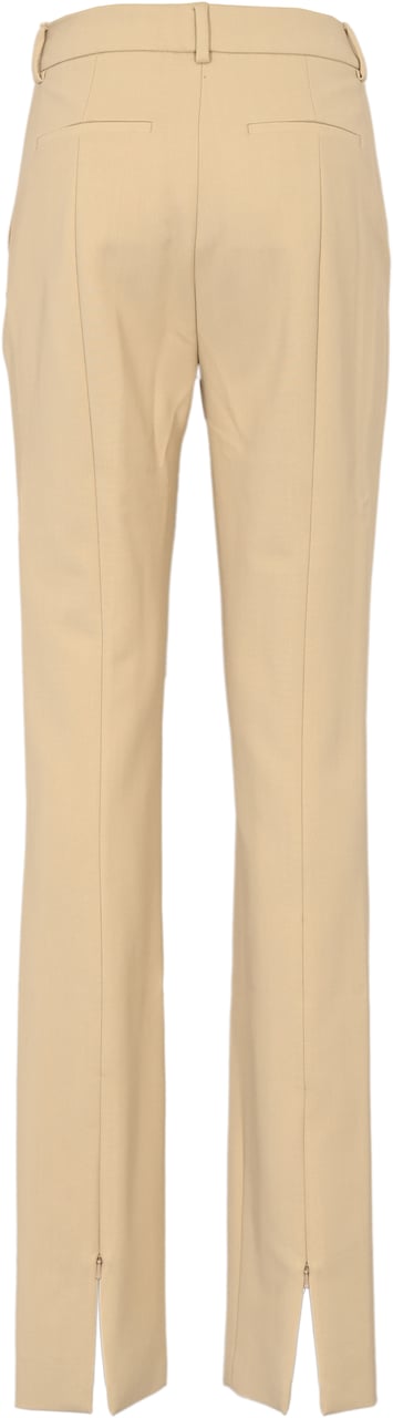 Sportmax Trousers Beige Beige