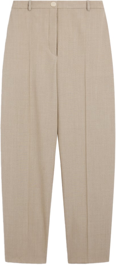 Sportmax Trousers Beige Beige