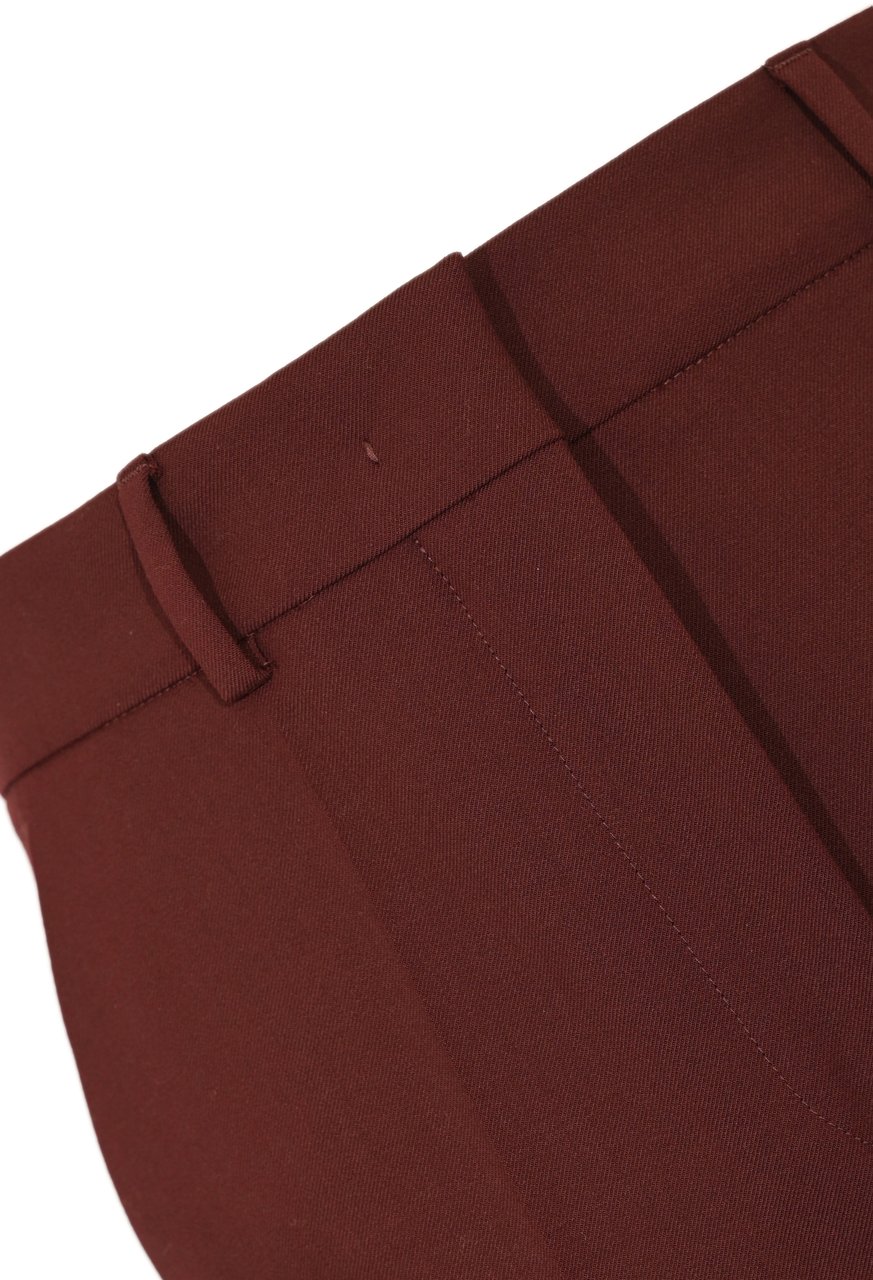 Sportmax Trousers Vinaccia Rood
