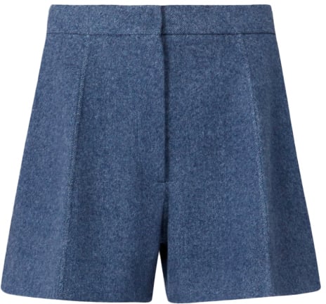 Sportmax Shorts Blue Blauw