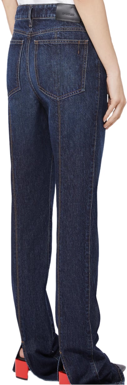 Sportmax Jeans Blue Blauw